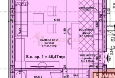 Apartamente de vanzare, zona Livada - 1190 EUR mp - TVA INCLUS - 3