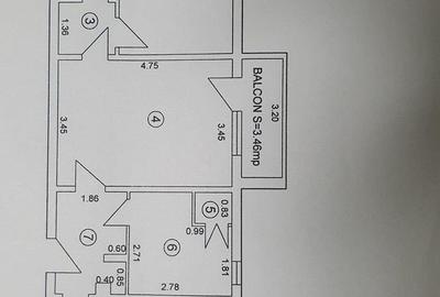 Apartament cu 3 camere în Păcii - 12