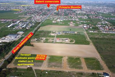 Teren Construcții intravilan de 813 mp, în Exterior Est - 2