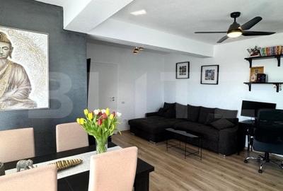 Apartament tip penthouse de vanzare, 2 camere, terasa, zona Coresi - 5