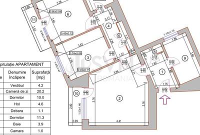 REA1025931 Apartament 3 camere I Renovat complet I Tineretului I De vanzare - 10