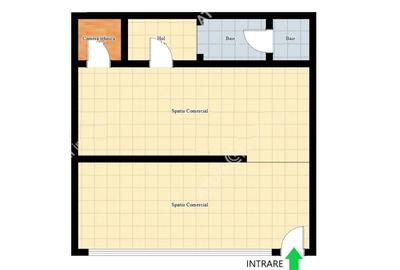 Spațiu comercial, de 65 mp, în Cristian - 6