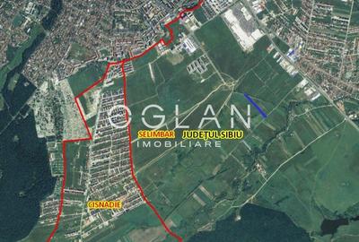 Teren de 3700 mp, în Șelimbăr