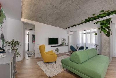 Apartament cu 2 camere semidecomandat, mobilat în Barbu Văcărescu