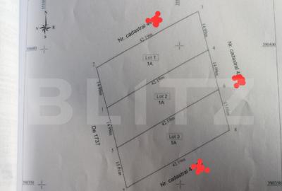 Parcele Teren 610 mp, zona pepiniera Cornesti - 2