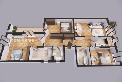 APARTAMENT 4 CAMERE - Zona Nord || Medicover - 18