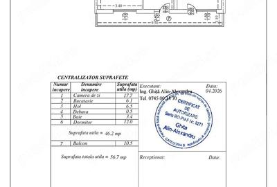 Apartament cu 2 camere decomandat în Malu Roșu - 2