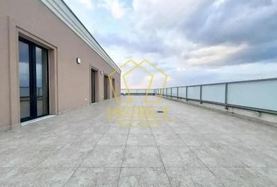 Penthouse spatios cu 3 camere, terasa 181mp | Torontatului