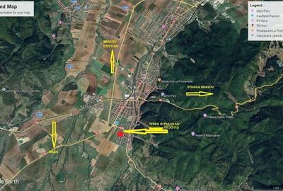 Teren deosebit Rasnov zona Kaufland - 2