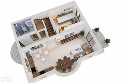 Casă cu 4 camere cu Teren 130 Mp în Sânmartin - 4