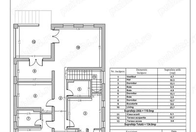 Casă cu 4 camere cu Teren 560 Mp în Tâncăbești - 7