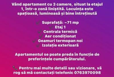 Apartament cu 3 camere în Central - 2