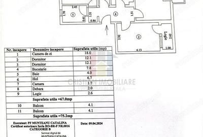 Independentei Ultracentral 3 camere 75mp Spatios etaj 1 Disponibil Imediat - 1
