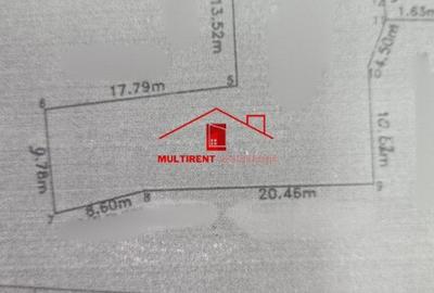 Teren de 504 mp, în Ultracentral