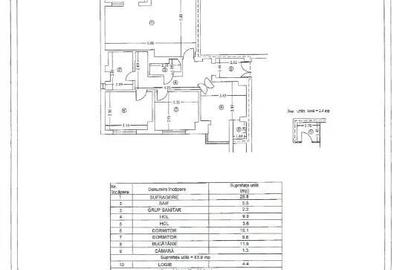 Apartament cu 3 camere decomandat în P-ța Mihai Viteazu - 1