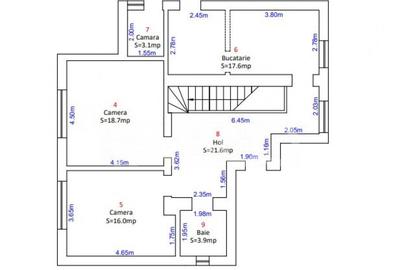 Apartament la casa 82 mp 2 camere teren 400 mp doar 1 vecin - 11