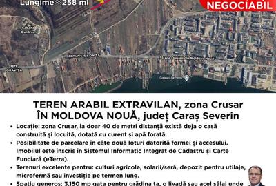 Teren agricol extravilan de 3150 mp, în Exterior Nord - 1