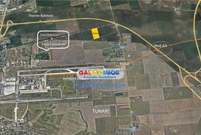 Teren Tunari Dimieni 41700 mp Industriala apropiere Aeropor - 2