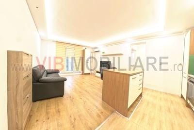 Apartament cu 2 camere semidecomandat, mobilat în Pipera