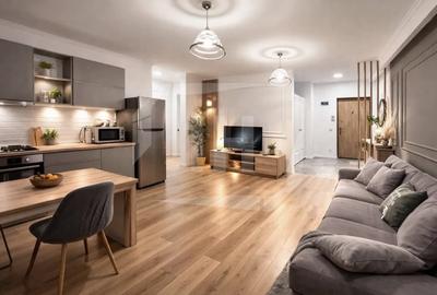 Apartament cu 2 camere semidecomandat, mobilat în Între Lacuri - 5