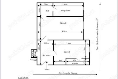 Parter Ap. 1 camera Central Arad CF1 - 1