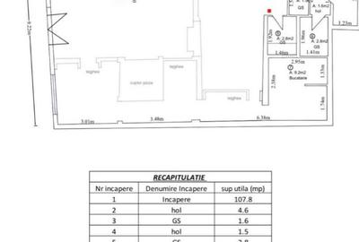 Zona Brancoveanu spatiu 130mp parter plus terasa - 4