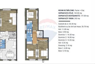 Casa / Vila tip duplex NZEB, Eficienta energetica si confort, Bunloc - 5