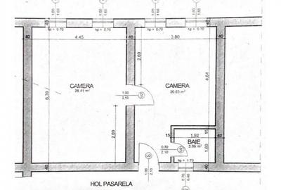 Apartament cu 2 camere semidecomandat în Central - 4