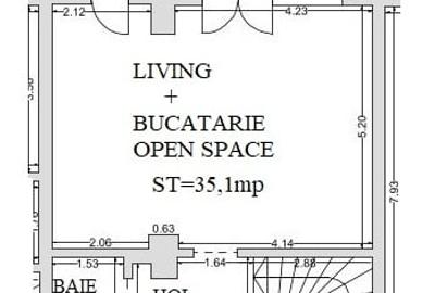 Apartament cu 3 camere decomandat în Delfinariu - 7