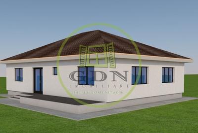 Casă individuală cu 4 camere cu Teren 306 Mp în Preajba - 1