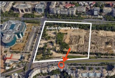 Octavian Goga in zona noului Cartier al Justitiei, parcare multipla - 2