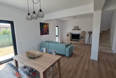 Duplex cu 4 camere cu Canalizare în Balotești - 14