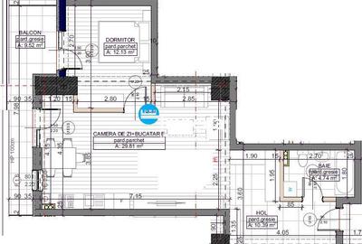 Apartament cu 2 camere decomandat în Moara de Vânt - 4