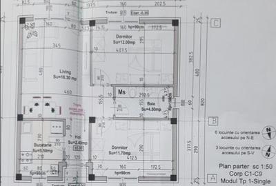 Casă cu 3 camere cu Teren 177 Mp în Sud - 5