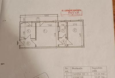 Apartament cu 2 camere semidecomandat în Școlilor - 1