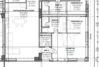 Apartament cu 3 camere decomandat în Central - 1