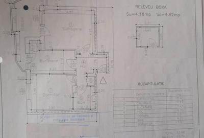 Apartament cu 2 camere decomandat în Republicii