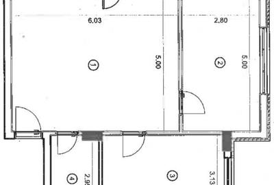 Apartament cu 3 camere în Florești - 4