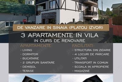 Apartament cu 3 camere decomandat în Sinaia - 2