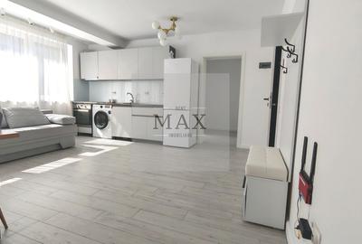 Apartament cu 2 camere semidecomandat, mobilat în Baciu