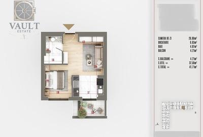 GARSONIERA-COMPLEX REZIDENTIAL PREMIUM-COMISION 0% -THEODOR PALLADY - 8
