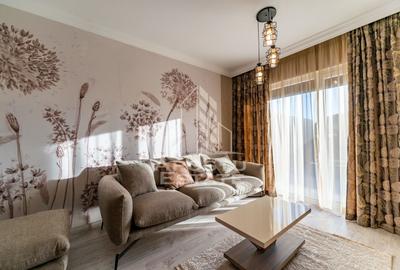 Apartament cu 2 camere semidecomandat, mobilat în UTA
