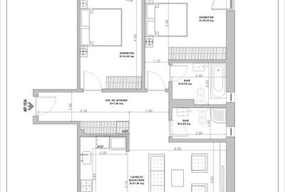 Apartament cu 3 camere decomandat, mobilat în Iancului - 11