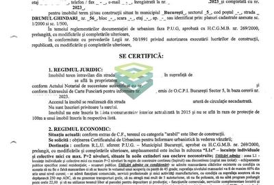 Teren Construcții intravilan de 4966 mp, în Ghencea - 3