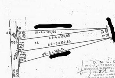 Teren de 1213 mp, în Negreni