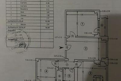 Apartament cu 3 camere semidecomandat, mobilat în Decebal - 10