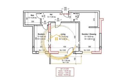 Apartament cu 2 camere decomandat în Titan - 4