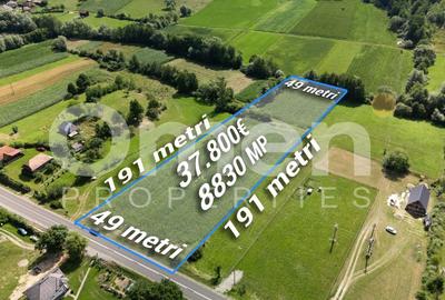 Teren intravilan 8830 mp de vânzare- Sat Berinta cu front stradal generos - 1
