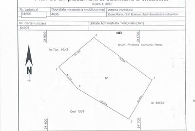 Teren de 4635 mp, în Hărău - 3
