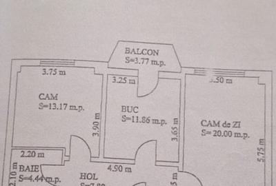 Apartament cu 2 camere decomandat, mobilat în Trocadero - 2